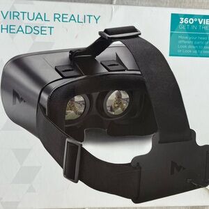 Never used Virtual Reality Headset 
Black MVMT box cover has only tear signs